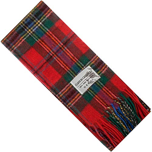 Bufanda MacLean of Duart Modern chal de cachemira escocesa unisex