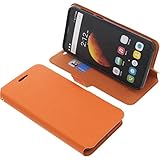 foto-kontor Funda para Cubot Dinosaur Note S Estilo Libro Naranja Protectora