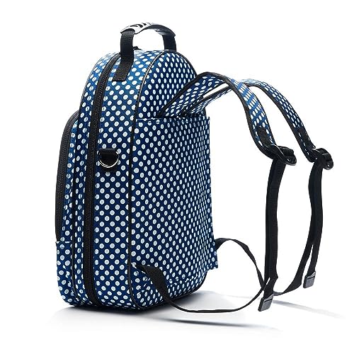 Beaumont Blue Polka Dot Clarinet Case (BCCA-BP)