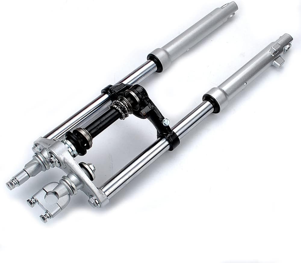 Triple Tree Mount Clamps Front Fork Suspension Set For front drum brakes dirt pit bike CRF50-110cc mini motorcycle front shock absorber