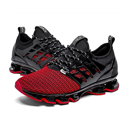 Image of TSIODFO Men Sneakers Mesh Breathable Comfort Athletic Sport Running Walking Shoes