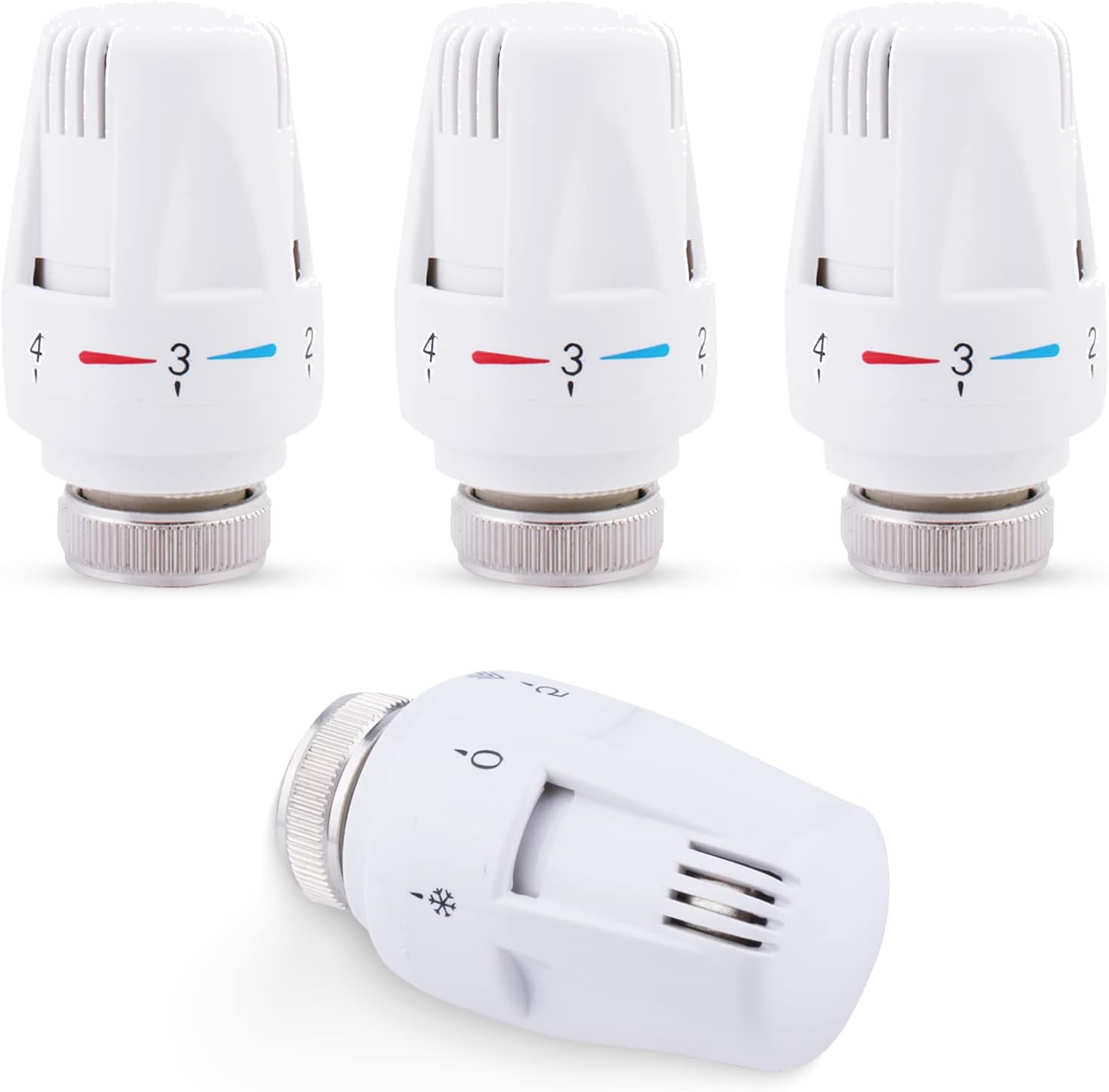 CALEFFI - TESTA TESTINA TERMOSTATICA KIT VALVOLA DETENTORE RADIATORE TERMOSIFONE | Accessori vari per impianti | Miele Arredo