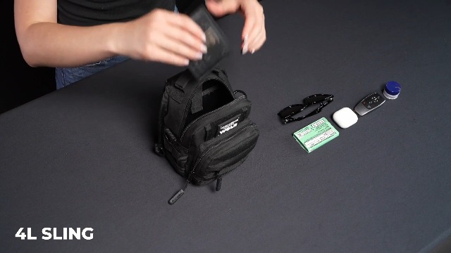 Amazon.com: WOLFpak 4L Mini Tactical Sling Bag Clear : Health