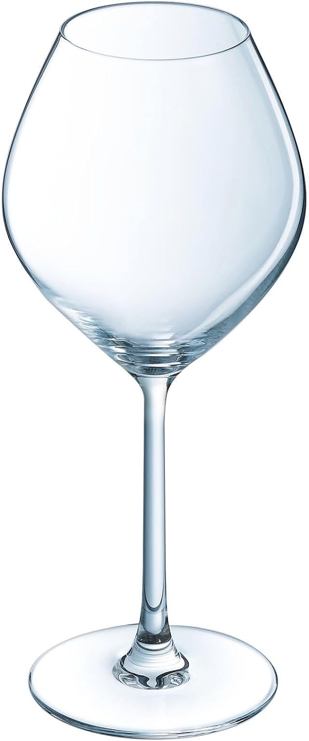 Chef&Sommelier - Cheer Up Collection - 6 White Wine Glasses - 35 cl - Modern and Elegant Glasses - Out-Standard Resistance - Absolute Transparency
