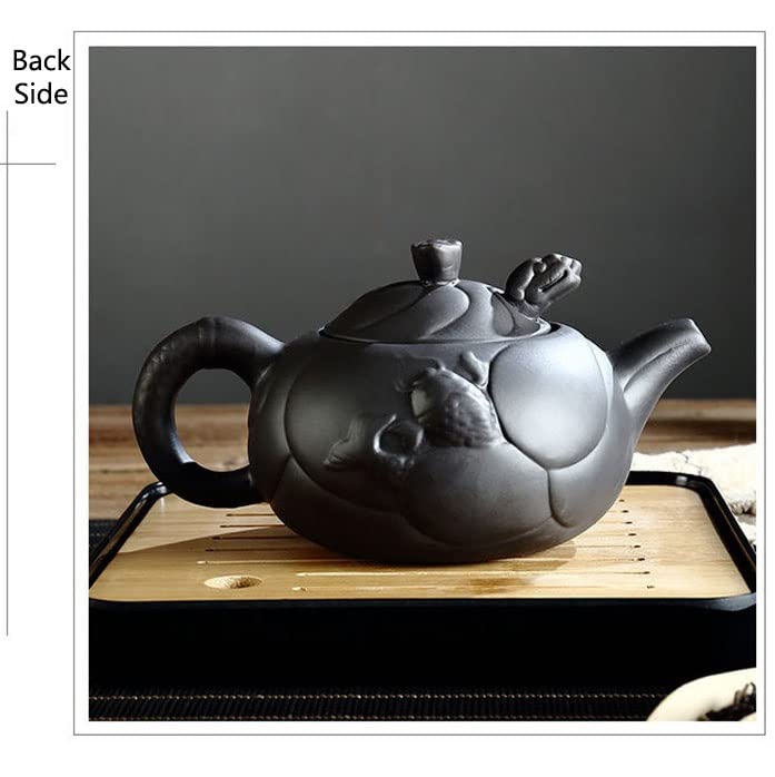 Chiński zestaw herbaty kung fu z czajnikiem i filiżankami herbaty ceramiczny zestaw herbaty porcelanowy herbata herbata Vermillion i fioletowe piasek zestaw herbaty na herbatę, prezent