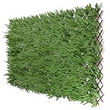 3rd Street Inn&trade; Leaf Trellis - Bamboo Greenery Panel - Boxwood and Ivy Privacy Fence Substitute -...