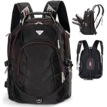 18.4 Inches Laptop Backpack Fits up to 18 Inch Gaming Laptops for Dell, Asus, Msi,Hp Black