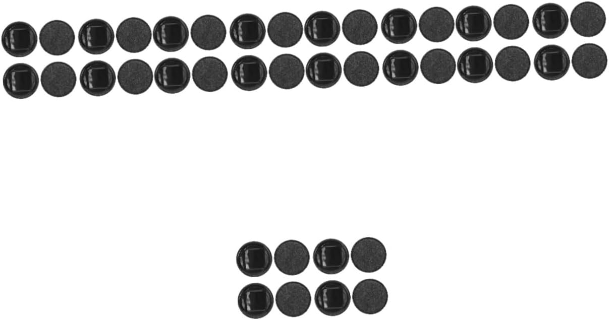 DOITOOL 40pcs Antislip Furniture Pads Chair Caster Cups Desk Furniture Protectors Easy Install