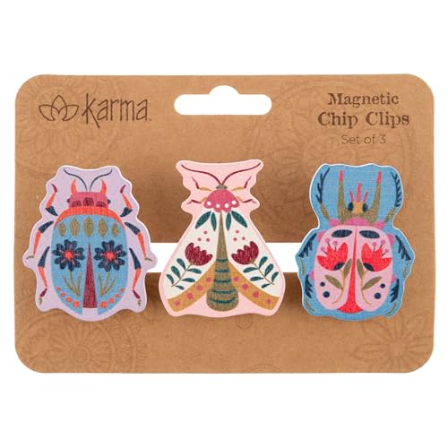 Karma Pinces magnétiques en forme de cadeaux pour offrir et décorer la maison
