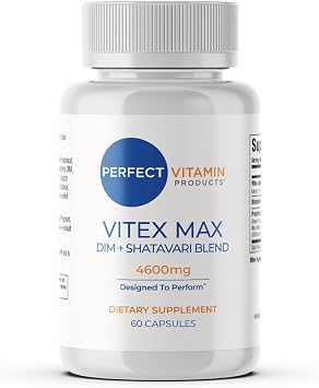 Vitex Max DIM + Shatavari for Women 60 Capsules | Hormone Balance & Menopause Support for Women | Vitex, DIM & Shatavari with Adaptogens for Mood, Cycle & Stress | Vegan