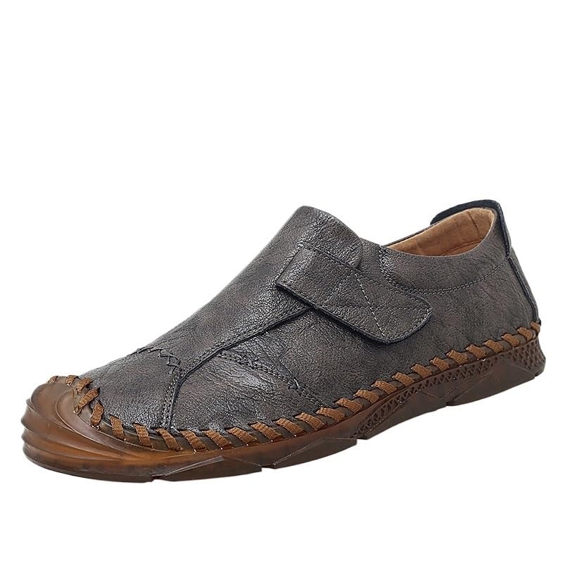 Shoes Men's Comfortable Slip-on Loafers Fashionable Flat-Soled Casual Oxford Shoes for Travel Shopping Driving Men Low-top Breathable Shoes