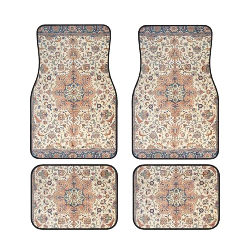 Aruzdey Car Floor Carpet Set of 4 Piece Fine Persia Tabriz