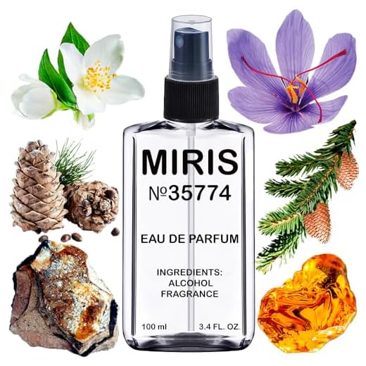 MIRIS No.35774 | Impression of Baccarat Rouge 540 | Unisex For Women and Men Eau de Parfum | 3.4 Fl Oz / 100 ml