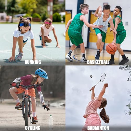 SYEYCW 3 Pares Niños Calcetines de Fútbol, Negros Medias Futbol, Calcetines de Espinilleras Transpirables, Elásticas Espinilleras Calcetines Manga, para Principiantes de Juegos de Fútbol - imagen 6