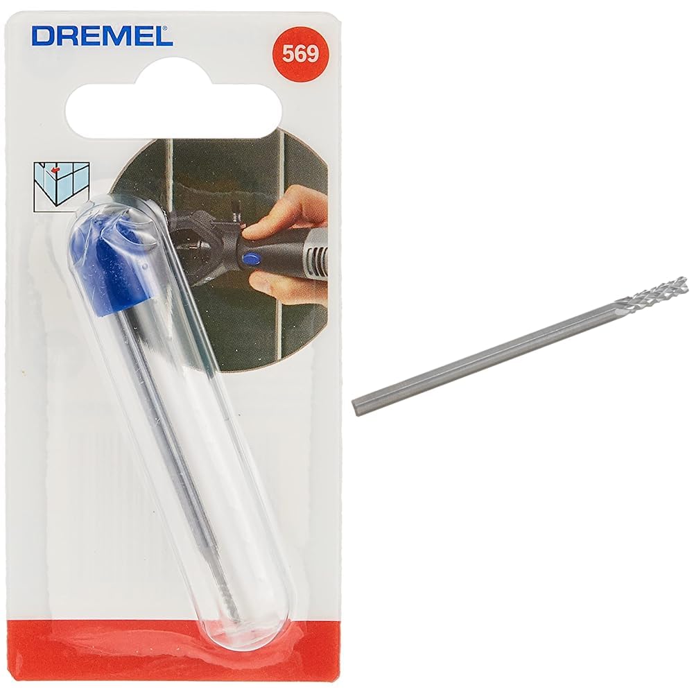 Foret à enlever joint carrelage Dremel 569 570 pour outil rotatif