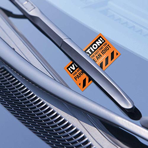 You Parked Like An Idiot Business Cards / 100 Bad Parking Cards / 2" X 3.5" Cards #TOP3