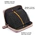 NANXJIUR Credit Card Wallets for Women Small Leather Wallets RFID Blocking Female Multi Card Organizer Zipper Purse Credit Card Holder Ladies Card Case with 20 Card Slots Accordion Wallet