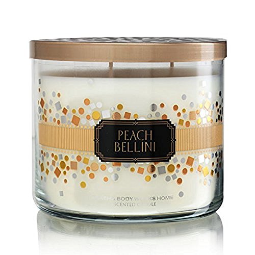 Bath & Body Works Peach Bellini 3-Wick Scented Candle