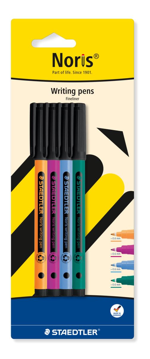 Staedtler 307 Noris Handwriting Fineliner Pens