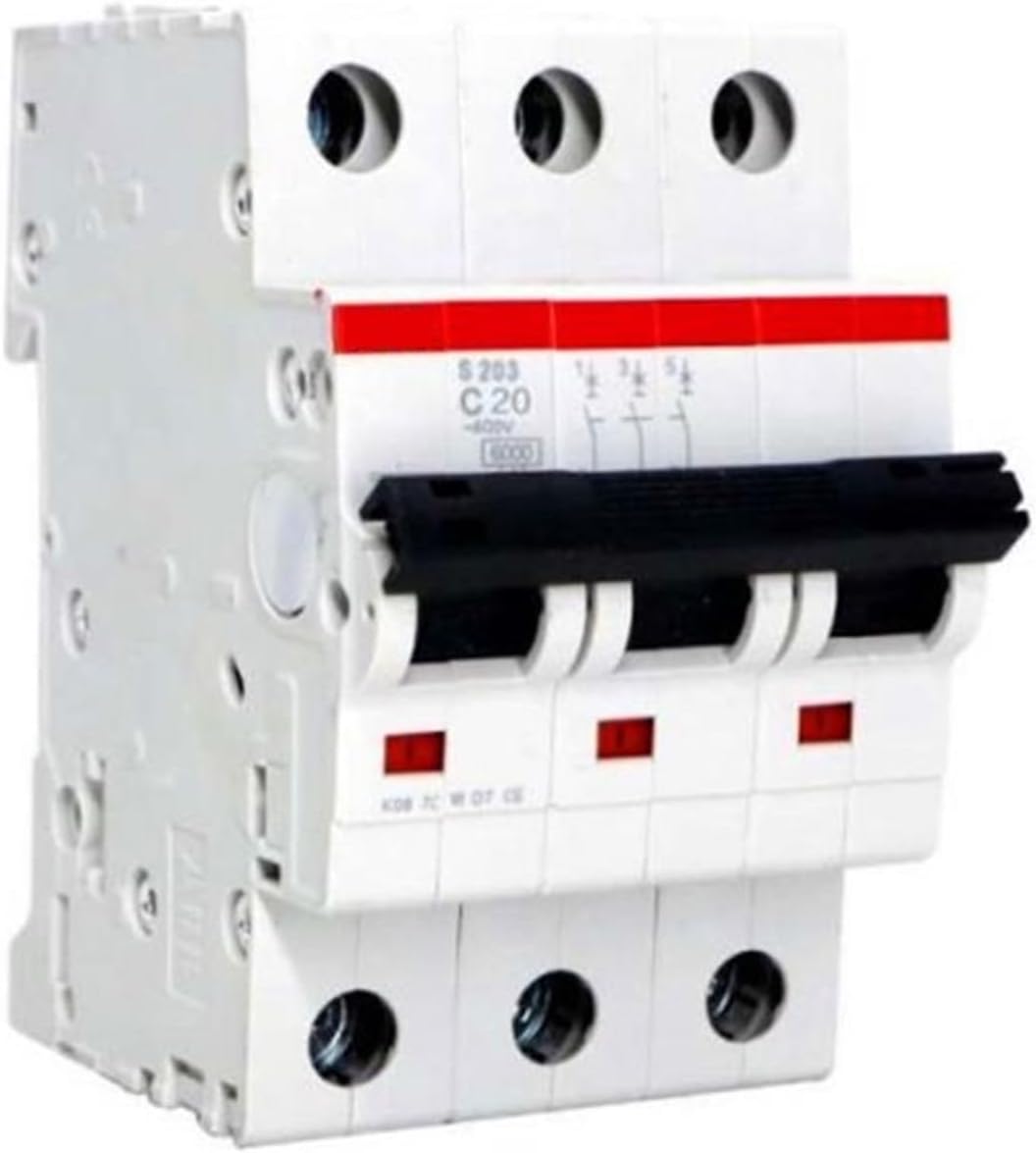 S200 1P 2P Miniature Circuit Breaker S200 1P 2P Type C 1A 2A 3A 4A 6A 10A 16A 20A 25A 32A 40A 50A 63A 1Pcs(1P,2A)
