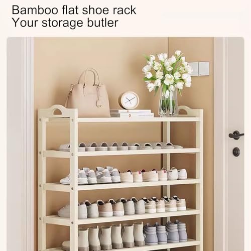 Étagère à chaussures verticale peu encombrant meuble rangement mince