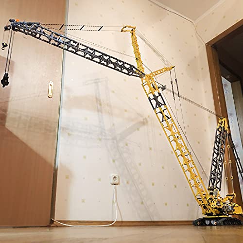 TASS Technic RC Raupenkran Modular 3846Pcs MOC-39663 Dynamisch 2020 Liebherr LR 11000 Kranziegel Spielzeug Geschenk mit… – Bild 6