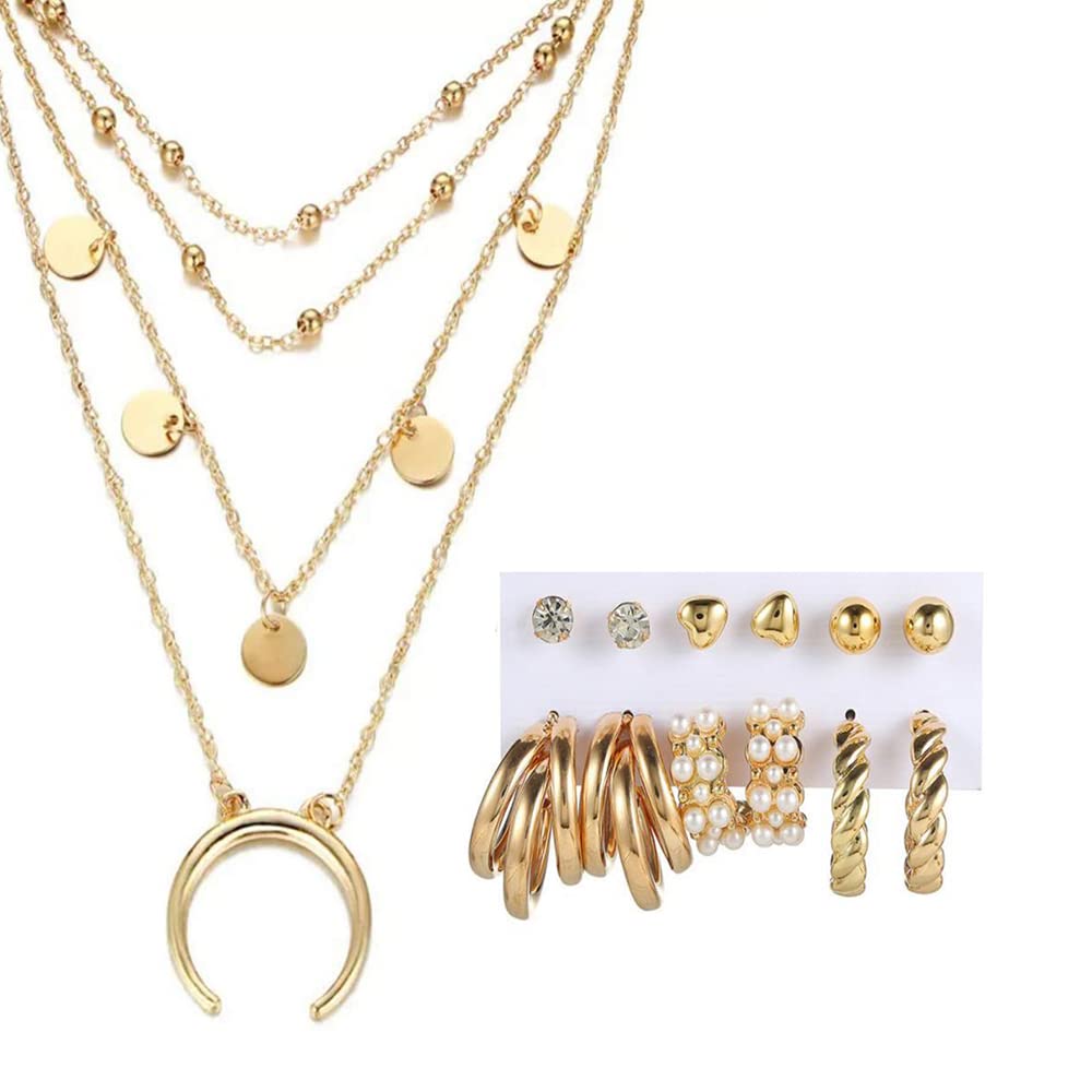 See full amazon price history chart for YouBella Fashion Jewellery Gold Plated Necklace and Earrings Combo Jewellery Set for Girls and Women (Gold) (Style 7) YouBella Fashion Jewellery Gold Plated Necklace and Earrings Combo Jewellery Set for Girls and Women (Gold) (Style 7) (B0B55372J8) Amazon Price History, Amazon Price Tracker