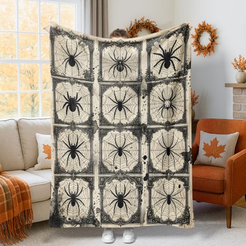 Manta de araña suave para proteger sofá de manchas forro polar negro 2