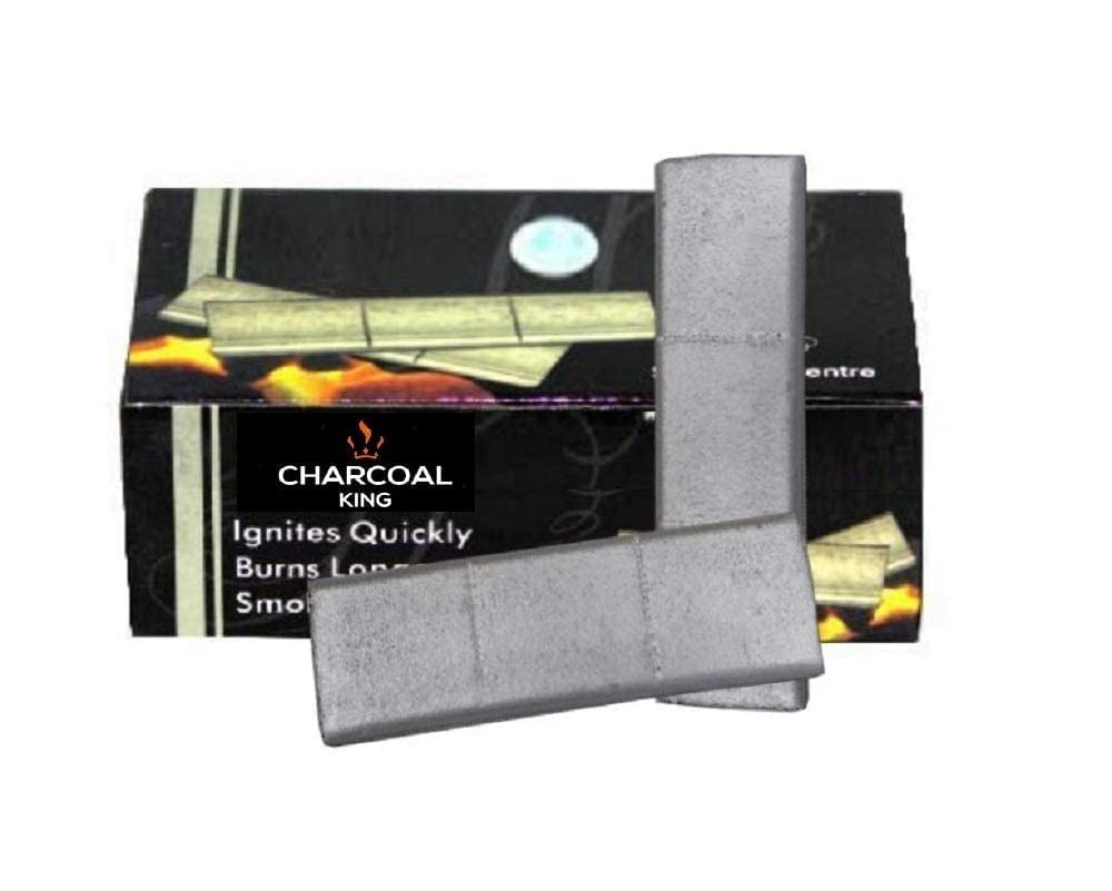 Al Akbar Premium Quality,30 Brick Coals For Hookah,Odorless And Smoke Free