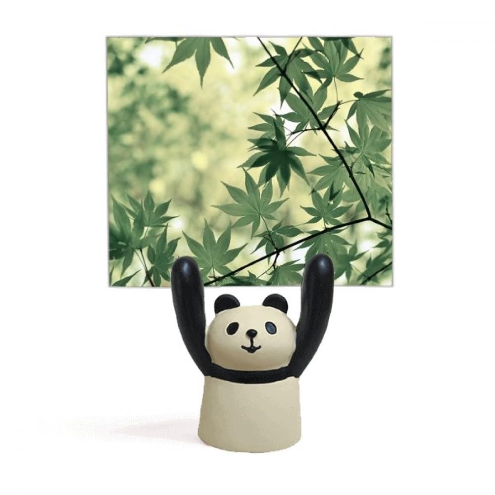 Support pour tableau en érable bois naturel motif panda décoration maison