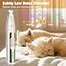 TECHMUR Pfotentrimmer für Hunde mit LED-Beleuchtung, Leiser Betrieb, Akku-Anzeige & Type-C-Ladung – Pfotenpad-Trimmer für Hunde, Katzen und Haustiere (Weiß)
