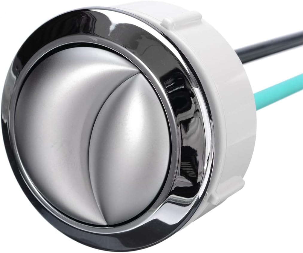 48mm Toilet Button ABS Flush Push Easy DIY Replacement Parts Bathroom Accessories