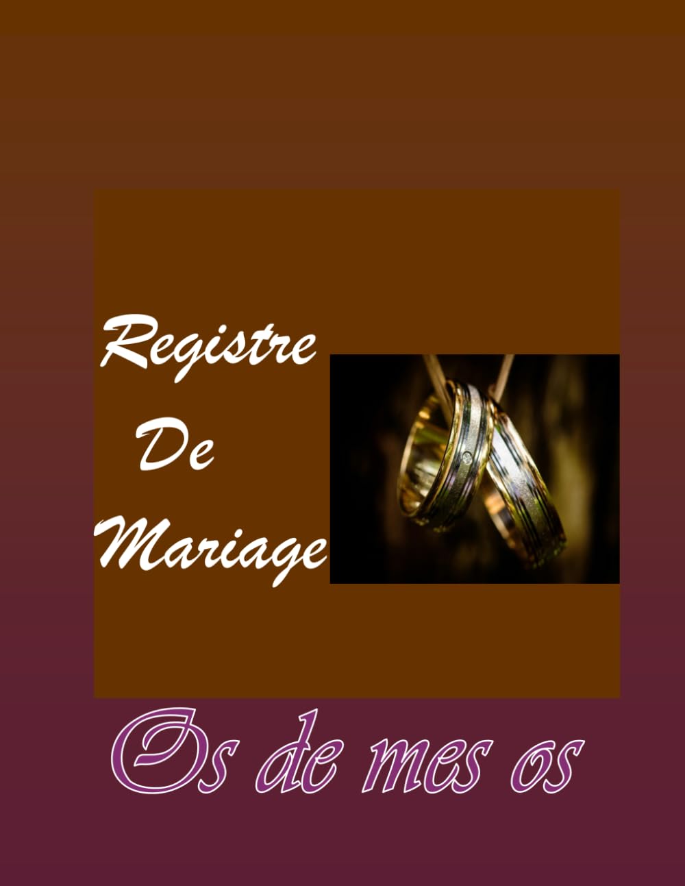 REGISTRE DE MARIAGE