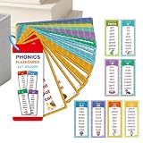 | Ayuda atractiva para la alfabetización temprana: Estas tarjetas fonéticas ofrecen una forma accesible de aprender a leer utilizando los sonidos iniciales y listas estructuradas de familias de palabras. Consolidan las competencias fundamentales de lectura en una práctica diaria o en entornos de aprendizaje grupal.
