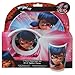 Miraculous Ladybug 3pc Melamine Dinner Set 3pc in Open Box Plate, Bowl, Tumbler