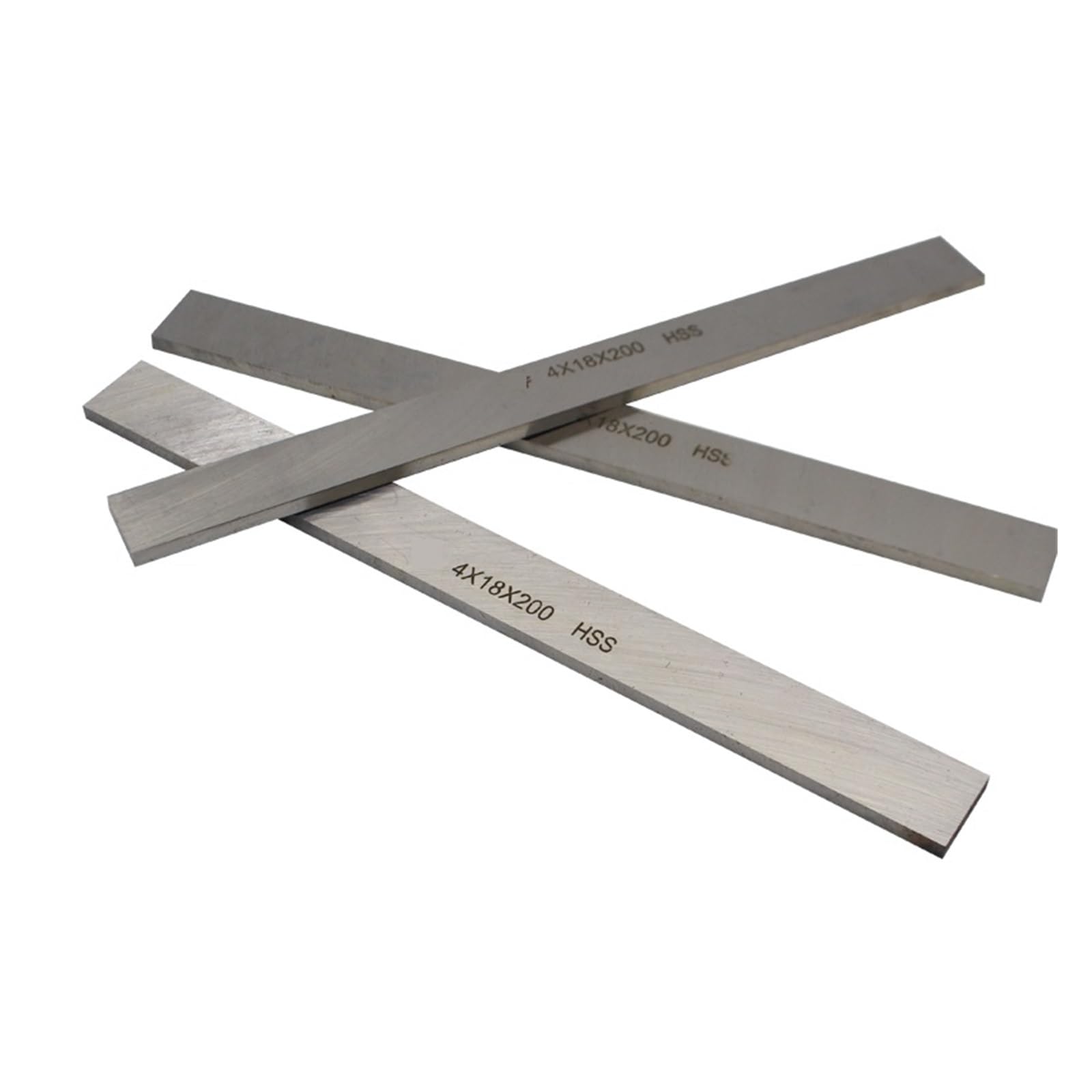 HSS White Steel Knife HSS Narzędzie do toczenia blach stalowych, 4 mm x 18 mm 200 mm duża prędkość prostokątna tokarka CNC (5 szt.)