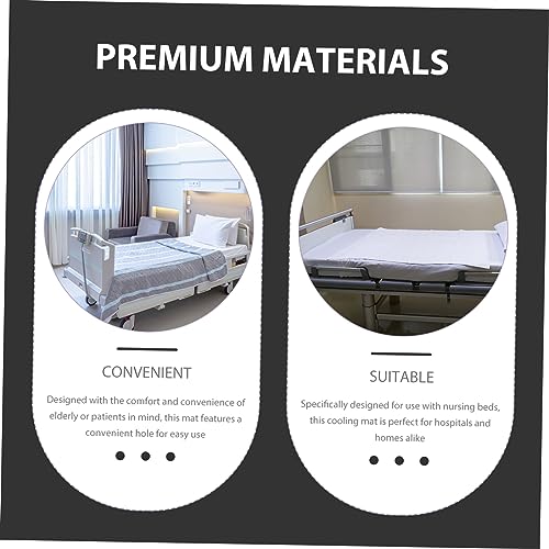 Anneome Tapete De Cama De Verão Com Buraco Almofada De Cama Refrescante Almofada De Gelo Para Cama T