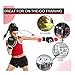 ZNJIAH Boxing Equipment,Adult and Children's Boxing Reflex Ball Set - Improves Hitting Speed, Combat Response, Attention, and Hand Eye Coordination(Yellow+Green 2Ball)