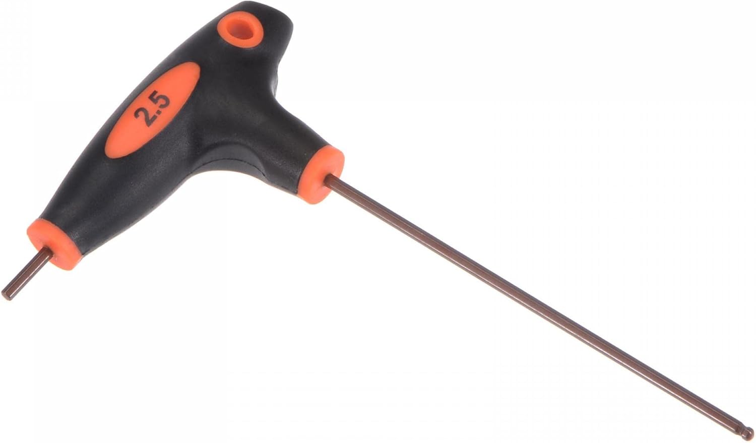 uxcell 2.5mm Ball End Hex Key T-Handle Wrench Spanner, Metric S2 Steel