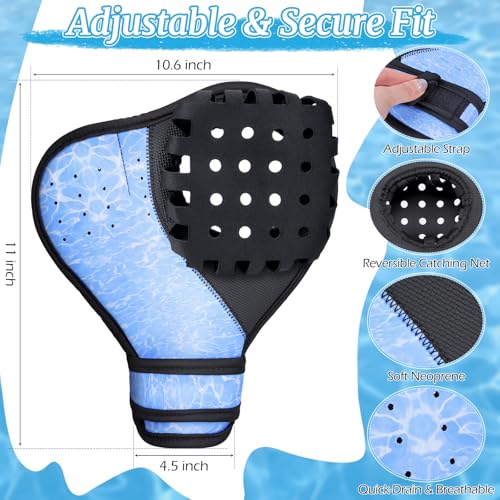 image for YIBOBO Water Baseball Glove and Ball Set, Water Gloves with Adjustable