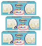Peeps Party Cake Chicks - Pack of 3-5 Count Boxes - 15 Total Chicks - Classic Tradition with a Flavor Twist - Perfect for Easter Baskets