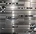 Stainless Steel Mosaic - Quadrant - 12x12"