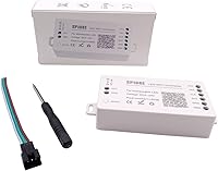 Vista 6 de WS2811 WS2813 WS2815 WS2812 WS2812B Tira de píxeles LED SP107E Música Bluetooth RGB LED Controlador Traje para tira LED, Panel Matriz, Módulo