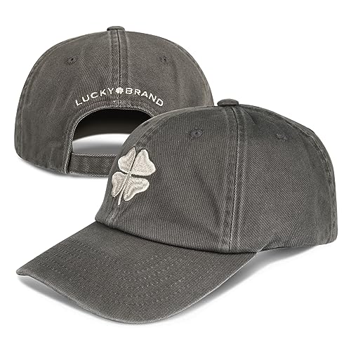Image of Lucky Brand Classic Cotton Adjustable | Dad Hat | Baseball Cap | Golf | Fishing | Low Profile | 5 Panel Design