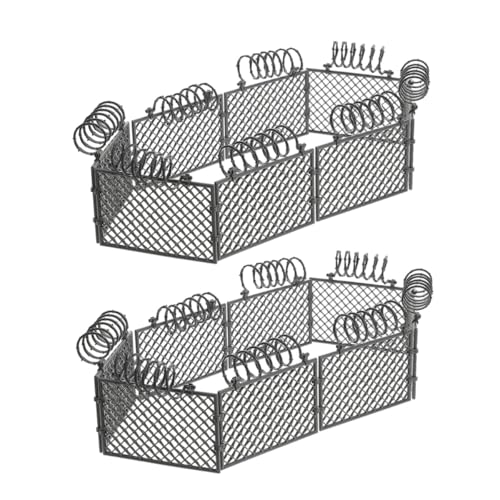 Veemoon Juego de 2 Vallas de Plástico Abs
