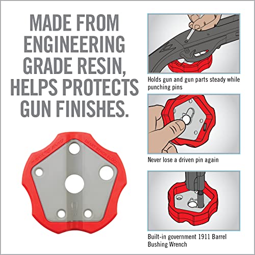 Real Avid Smart Bench Block | Premium Universal Non-Marring Armorers Block | Non-Slip Bench Block Gunsmithing For Real Guns | Magnetic Bench Block Perfect Addition To Gunsmithing Tools & Accessories #TOP7