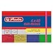 Produktbild Herlitz Haft-Memos 4x 40 Blatt, 1 Stück, eingeschweißt, 20 x 50 mm, transparent mit rot / gelb / blau / grün