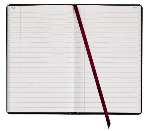 Adams Record Ledger, Hard Bound Textured Cover, 7.5 X 12.25 Inches, 300 Acid Free Pages, Navy (Arb712R3M), White #TOP1