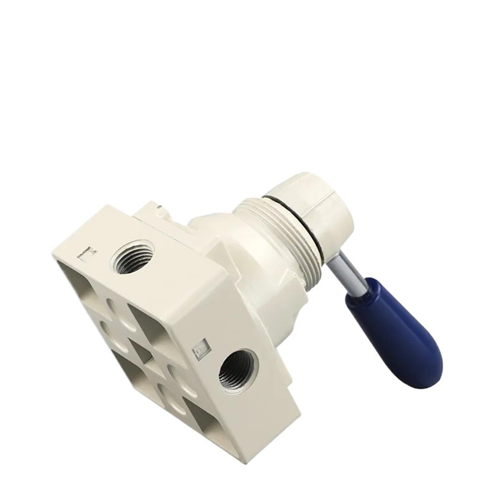 Válvula neumática manual 4HV310-10 de 3 posiciones con racor de 6mm