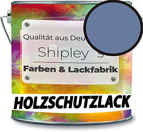 Vernis de protection pour bois résistant aux intempéries bleu - 2